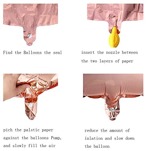 Balonar 40 Inch Jumbo 13Rd Rose Gold Foil Balloons For Birthday Party Supplies,Anniversary Events Decorations And Graduation Decorations #TOP6