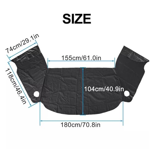 Protection Neige pour Voiture Premium Isolante pour Pare-Brise VW T5 T6 Modèle Deluxe