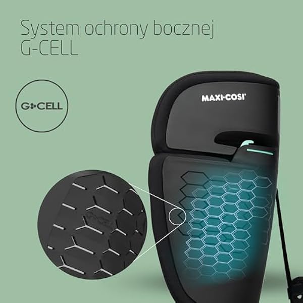 Maxi-Cosi Nomad XL Plus, трансформируемое автокресло, от 15 месяцев до 12 лет, рост 76–150 см, складная дорожная модель, система боковой защиты G-CELL, дорожная сумка, цвет Authentic Black