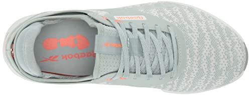 Reebok Women's DailyFit DMX 2.5 Walking Shoe, Seaside Grey/White, 9