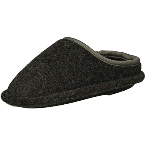 Dearfoams Boy's Plaid Clog Slipper Cover