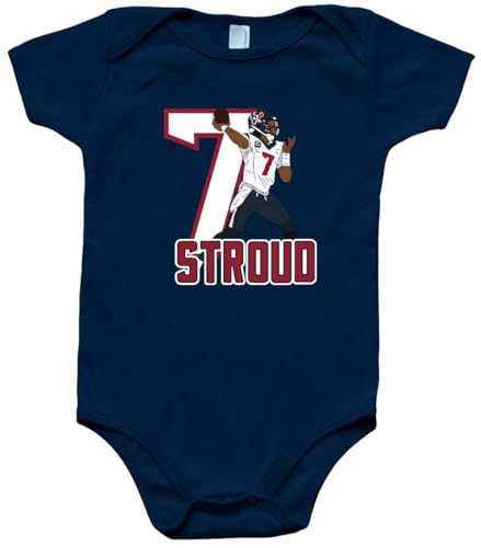 CJ Stroud Houston 7 Baby 1 Piece Short Sleeve