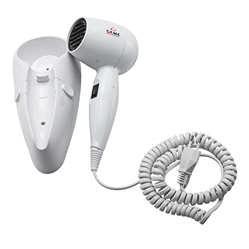GAMA ITALY PROFESSIONAL A21.805 - Secador de pelo de pared, 1200 W de potencia, motor DC ultra