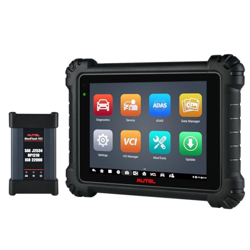 2026 Autel Scanner MaxiSYS MS909 Intelligent Scan Tool, Same as MS Ultra MS919 Up of Elite 2 PRO, Motor TruSpeed as Ultra S2, Topology 2.0, ECU Progr-am, 40+ Service, CAN FD&DOIP, Auto Scan 2.0, FCA