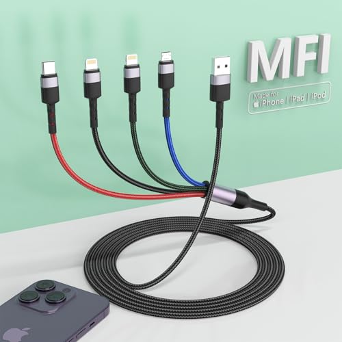 Câble long 3m multi-embouts pour charger les smartphones des passagers en voiture