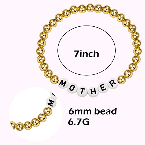 Image of Gifts for Mom Matching Bracelets for Mother Gift from Daughter Mother Daughter Jewelry Set Gift, Stepmom, Bonus Mom, Mother in Law Gift