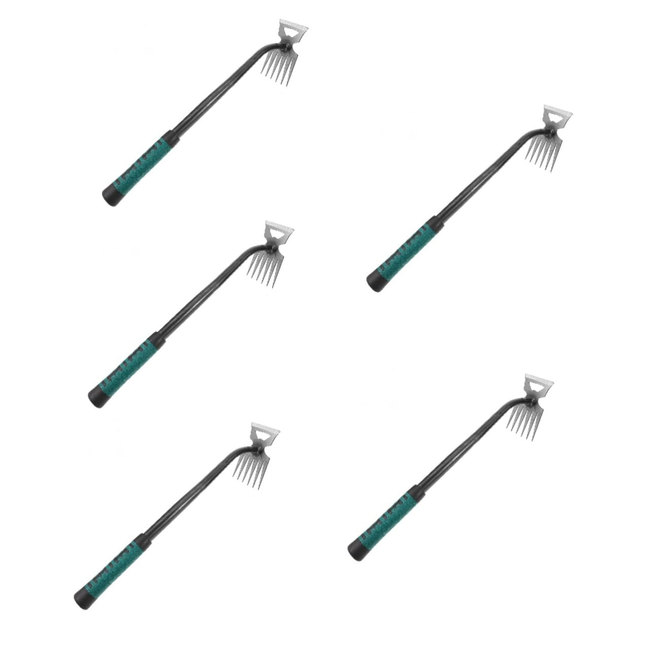 TOYANDONA 5stücke Garden Weeder Mit Ergonomischem Griff Multifunktionales Gartenwerkzeug Entfernen Von Robuster Handrechen Für Garten Und Parks Effektives Entfernen Von Wurzeln Und Gras