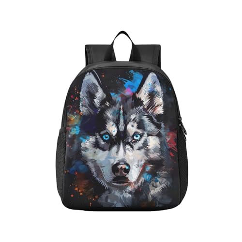 Cute Husky Dog Dog Animal Toddler Backpack for Boys Girls Kids Backpack Preschool Kindergarten Child Bookbag 202b5554