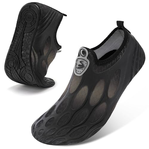 Spesoul Womens Mens Water Shoes Quick Dry Breathable Aqua Socks for Swim Pool Beach Yoga Boats Outdoor Water Sports 12.5-13.5 Women/10.5-11.5 Men
