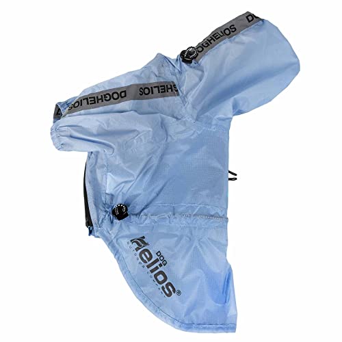 Dog Helios Torrential Shield Adjustable And Waterproof Dog Raincoat Poncho, Md, Blue #TOP5