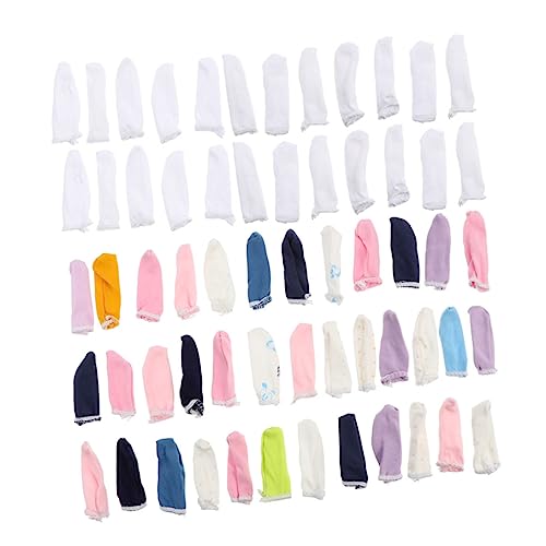 HOODANCOS 100Pcs Protectors Breathable Household Sleeves for Comfortable Wear Portable for Work Mixed Colors