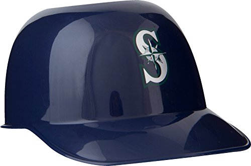 Rawlings Official MLB Mini Baseball Helmet 8oz Ice Cream/Snack Bowls, Seattle Mariners