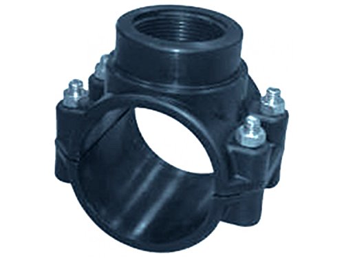 PP Tapping Clamp Pipe with 4 Screws, Multi-Coloured