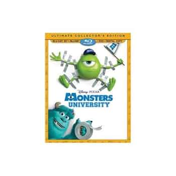 Amazon.com: MONSTERS UNIVERSITY (BLU-RAY/3D/DVD/DC/4 DISC