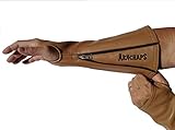 Arm Chaps Leather Protective Arm Guard Sleeves to Prevent Cuts, Scratches, Bruising & Protect Thin...