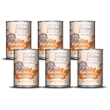 MjAMjAM - Nourriture humide premium pour chiens - Bien-être - Os & Articulations - Bœuf, paquet de 6 (6x400g), sans céréales