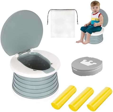 Portable Potty for Toddler,Travel Potty Seat for Toddler,Travel Toilet Kids