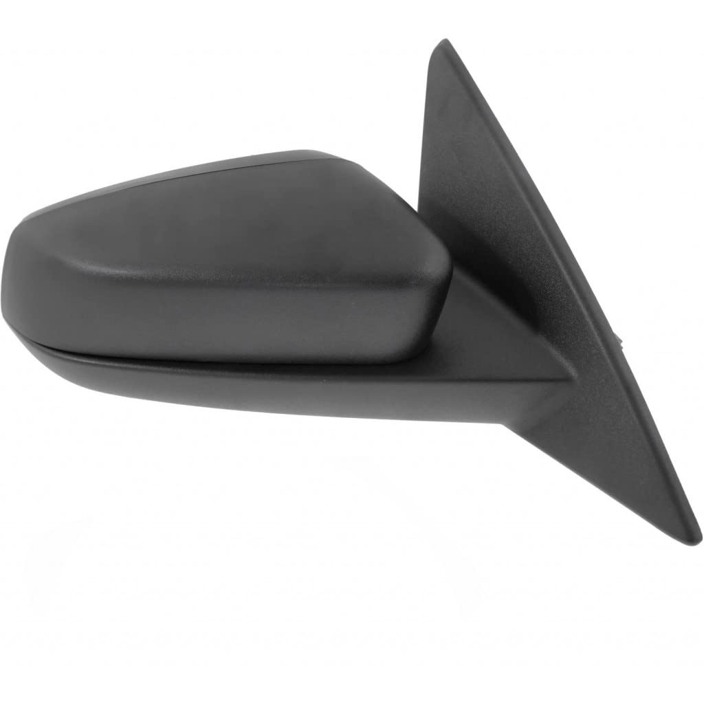 Pair Of Power Side Mirrors For 2010 Ford Mustang - Left & Right Set - Direct Fit Replacement - Painted & Textured Caps