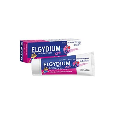 Elgydium Kids Toothpaste Gel Decays Protection 3/6 Years 50ml - Grenadine Cover