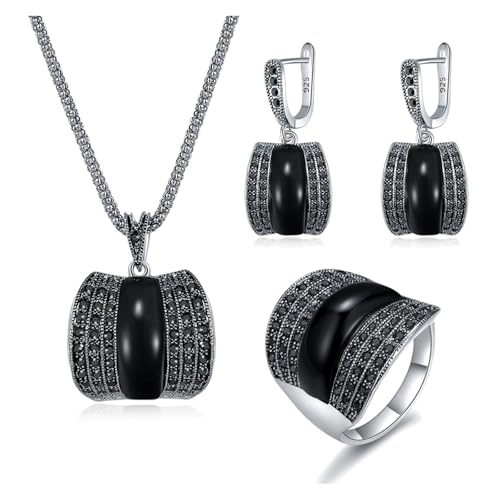 [ȓX] GUS AeB[NVo[J[̃fB[XWG[ZbgA􉽊w͗l̃O[Xg[OAlbNXACOZbg(Black Stone_7)