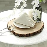 Efavormart Poplar Wood Slabs Rustic Round Slices 18' Dia - Natural Table Centerpieces for Large Events