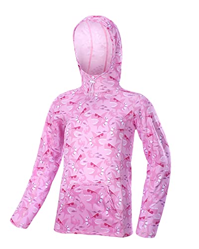 Fisheal Boys Swim Shirt With Hood - Girls Long Sleeve Rash Guard For Boys Girls Water T Shirts Lightweight For Summer Beach Surf #TOP20