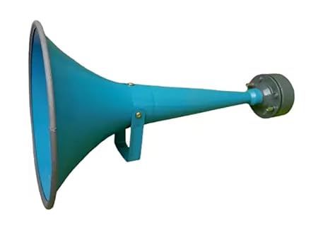 Daz Cam Loudspeaker PA System with 60 WATT Driver Unit Heavy Metal Body Blue Colour 60 W PA Speaker (NA, Mono Channel)