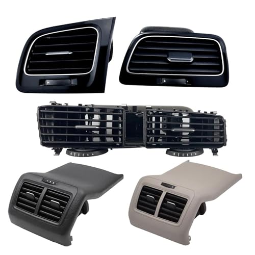 Aérateurs climatisation VW Golf 7 grille centrale de tableau de bord MK7 2013-2019 - 3