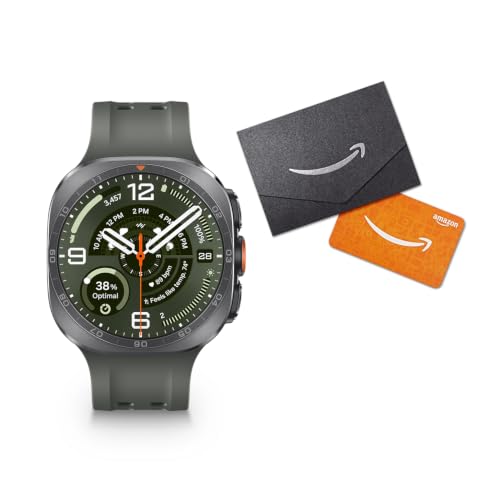 Image of Samsung Galaxy Watch Ultra2 + $100 GC, Titanium Silver, 47mm LTE Smartwatch