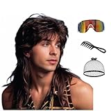 Kavsni Mullet Wigs for Men,Joe Dirt,Emo Wig 80s Costumes Fancy Party Accessory...