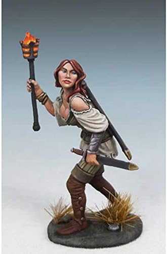 Raven Switchsword Female Rogue Miniature Diterlizzi Masterworks Dark Sword Miniatures