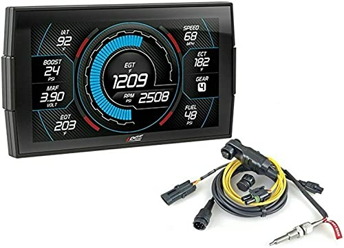 Precision Parts 84130-3/28500/98620 Edge Insight Cts3 Touch Screen Gauge Monitor 84130-3 & Dash Pod 28500 & Egt Probe Pyrometer Kit 98620 Compatible With 2001-2007 Chevy Silverado/Gmc Sierra 6.6L Lb7/Lly/Lbz Duramax Diesel 2500Hd 3500Hd thumb #8