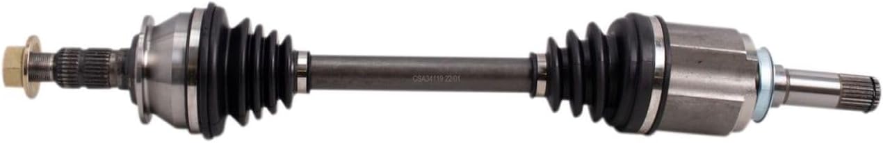 CV Axle Shaft 1pc Complete Assembly Front Right Passenger Side 1150150338447-02991R for Cadillac for SRX 3.6L 2012-2016 25.51 In648mm-Compressed Length Male-Inboard Joint Type 27pc