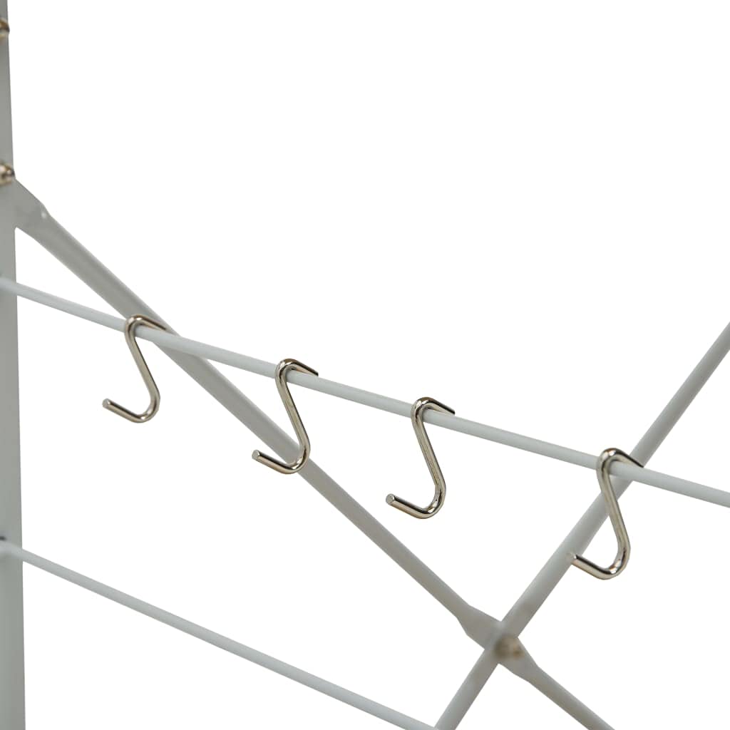 Generico Mobile Microonde Bianco Rovere 60x39,6x79,5cm Legno Multistrato,Bianco,9.3kg,288237
