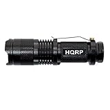 HQRP LED Flashlight Blacklight 3W 365 nm for Scorpions Hunting, Mineral Hunting, Rodents Search, Pet Stain & Bed Bug Detection