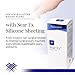 Rejuvaskin Scar Fx Silicone Sheeting - 1 Inch x 22 Inches Silicone Scar Tape for Abdominal Scars - Silicone Tape for Soften, Flatten, Reduce and Recover Scars - Physician Recommended - 1 Sheet