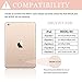 SENGBIRCH Smart Keyboard Compatible with iPad Mini 5th 2019 - iPad Mini 4 - Mini 3 - Mini 2 & 1, Removable Wireless Connect Cute Keyboard, Soft Rubber Case, Rose Gold