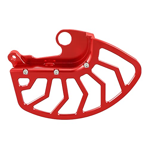 Nicecnc Red Front Brake Disc Guard Cover Compatible With Beta Rr 2T 125/200/250/300 Racing 2022, Rr 4T 390/430/480 Racing 22, Rr 2T 250/300/350/390/430 Race 21,Rr 2T 390/430/480 Racing 20,See Fitment #TOP4