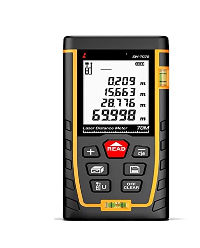 Telémetro de medición de distancia Telémetro láser duradero Cinta métrica láser de alta precisión 40M 50M 100M 120M Medidor de distancia Ruleta digital de alta precisión y precisión (Color : 100M
