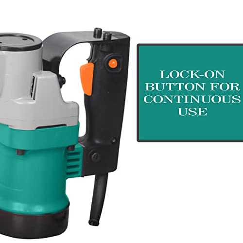 Image of Suzec Power Action Power Action Machine Demolition Breaker 1200W 220-240V, 50Hz, Impact Rate: 2900 /min and Force: 15J with SDS HEX (DB1200, Green)