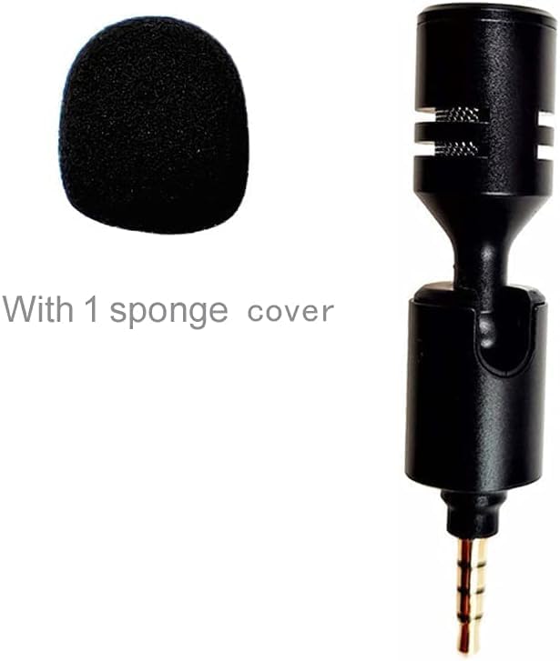 CHILDMORY 3.5MM Mini Microphone for PS4 PS5 Xbox One Games Controller Phones, laptops, iPad Tablets Adjustable Microphone