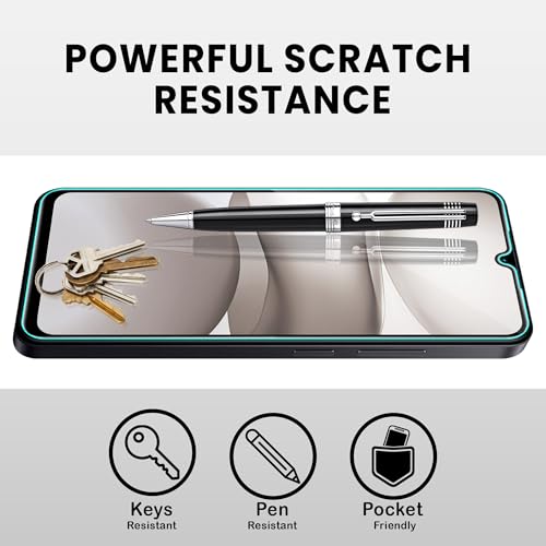 Image of ArmourPro Military-Grade Tempered Glass for Redmi 15C - 9H Anti Scratch, Edge-to-Edge Coverage, HD Clarity, Smooth Touch, Case Friendly, Easy Installation Kit with Cable Protector