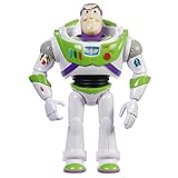 Mattel Disney Pixar Toy Story Buzz Lightyear grande Figura 25 cm articulada, juguete para niños +3 años (HFY27)