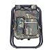Accessoires de pêche cadeau extérieur pliante chaise sac à dos à dos de chaise de refroidisseur Tabouret portable léger pour camping randonnée pique-nique camouflage