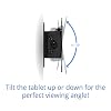 VidaMount White Enclosure and Tilting VESA Wall Mount [Bundle] Compatible with iPad mini (6th Gen)