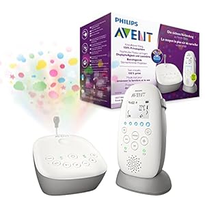 Philips Avent – SCD733/26 DECT Babyfoon -Sterrenprojectie – 330 Meter bereik – 18 Uur draadloos te gebruiken – DECT…