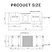 MT1260 Single Point Load Cell Capacity Range and Large Platform Size Allow Wide Useage in Industrial Weighing Application(750kg(2m or6m))