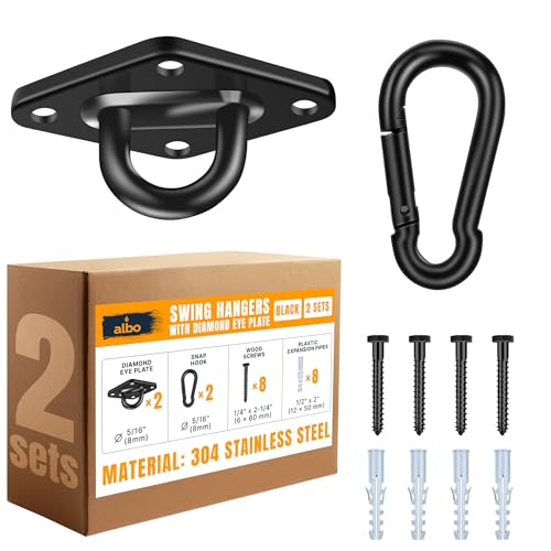 Albo Diamond Plate 2650lbs Swing Hangers 2 PCS - Heavy