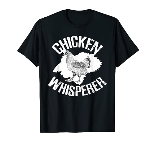 Funny Farmer Pollo Whisperer Camiseta