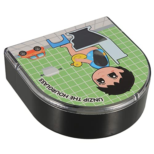 Happyyami Minuterie De 5 Sablier Silencieux Décoration Salle De Bain Motif Garçon Et Filles Accessoire Toilette pour Suivi en Famille